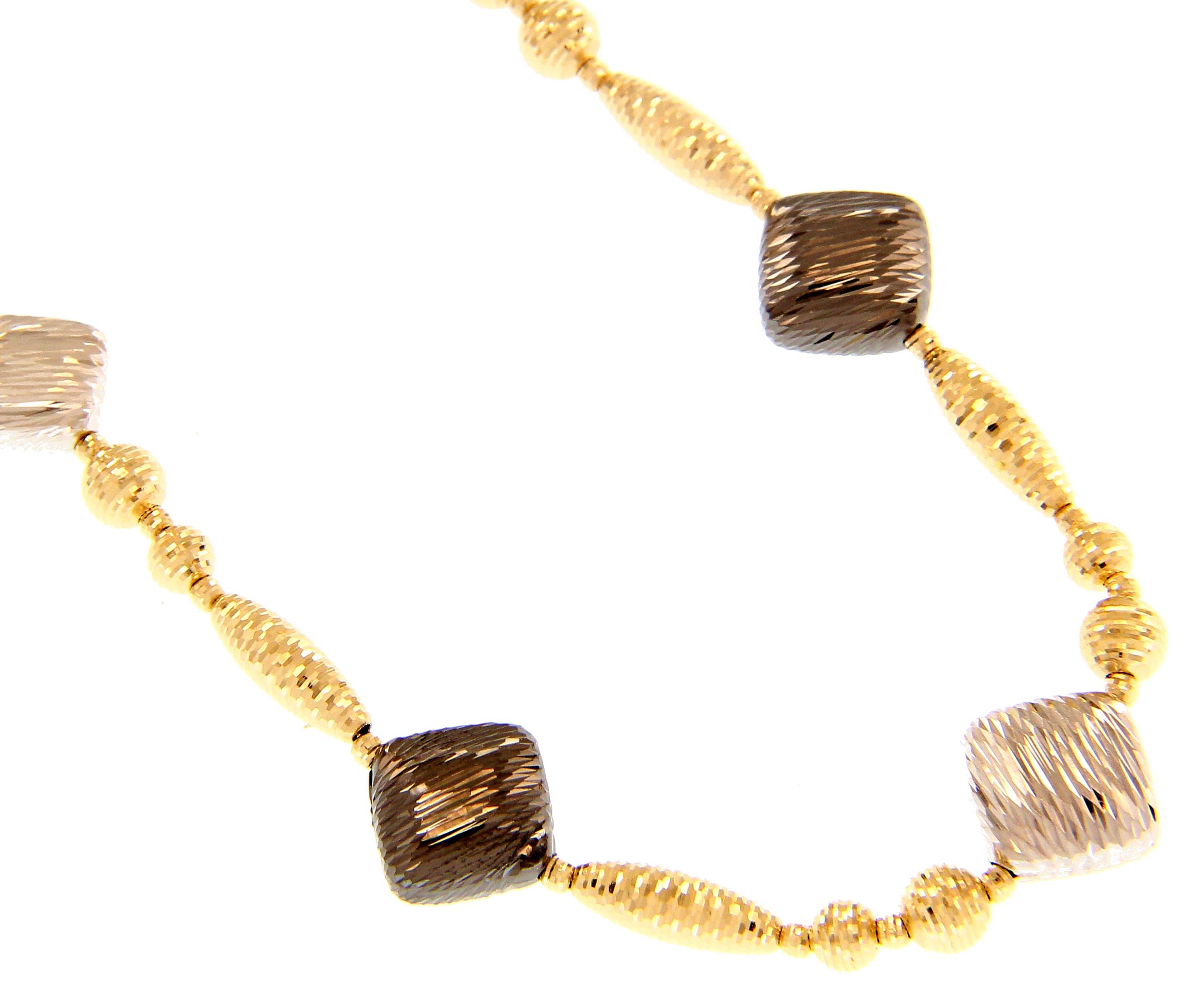 Beautiful 18ct Yellow Gold Charms Necklace